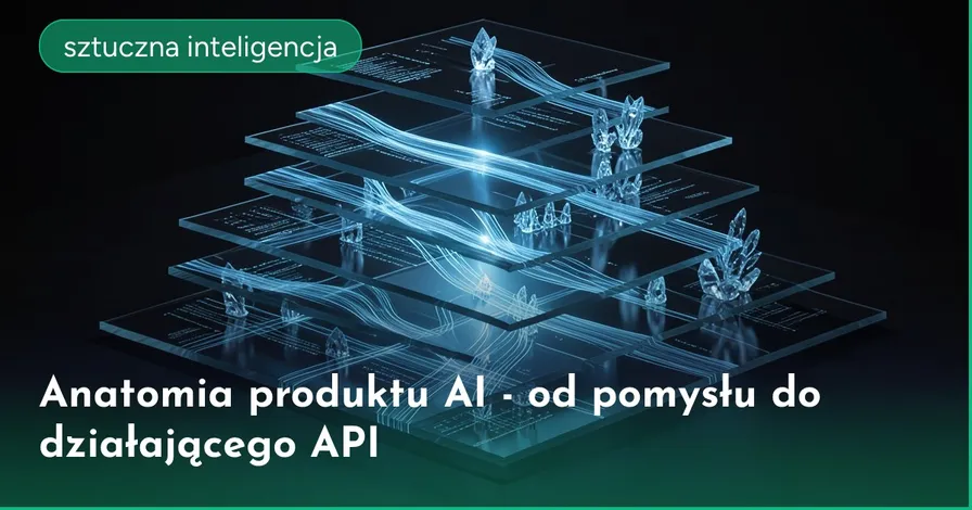 Anatomia produktu AI - od pomysłu do działającego API