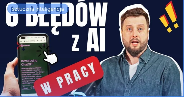 6 zagrożeń AI w pracy - wycieki, halucynacje i prawo